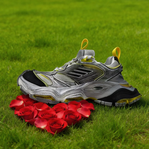 Chaussures de sport respirantes à semelle épaisse en cuir véritable de qualité supérieure pour hommes et femmes, style de marche tendance - Product Image 3