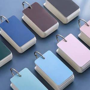 การ์ดคำศัพท์ภาษาอังกฤษแบบเปล่า แบบรูปวงแหวน แบบแข็ง พกพาสะดวก สำหรับเตรียมสอบระดับมัธยมปลาย วันวาเลนไทน์จีน - Product Image 1