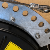 Équilibreur d'outils de qualité industrielle pour chaîne de montage automobile OEM, charge de 20 kg, câble métallique de 4,5 m, verrouillage à cliquet avec support de montage