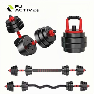 Nhà máy PINJIAN cung cấp tạ tập thể hình có thể điều chỉnh 20K/24KG, tạ kettlebell, bộ tạ tay 40Kg làm bằng xi măng - Product Image 1
