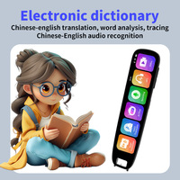 Lápiz Traductor con Escáner, Edición Internacional, Diccionario, Batería de Litio Recargable, Voz, Multilingüe, Preciso, Sin Conexión