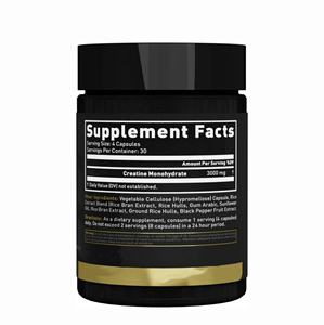 OEM Private Label creatina monoidrato creatina organica alleviare la fatica integratore Pre allenamento capsule di creatina organica - Product Image 2