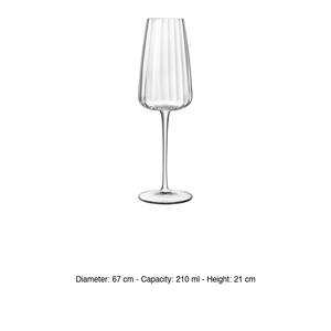 Verre à Prosecco Speakeasies Swing 21 cl H 21 cm Ø 6,7 cm Luigi Bormioli - Product Image 3
