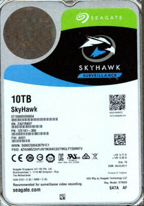 Disque dur interne SATA ST10000vx0004 de 10 To, 6 Gb/s, 7200 tr/min, 3,5 pouces pour la surveillance - Product Image 5