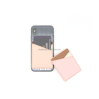 Étui de protection pour téléphone portable avec autocollant personnalisé, support de logo, porte-carte d'identité, portefeuille