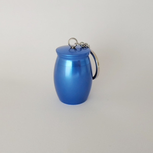 Portachiavi con ciondolo inciso Mini urna per cremazione per animali domestici ceneri umane Memorial Funeral Keepsake portachiavi gioielli-sempre nel mio cuore - Product Image 4