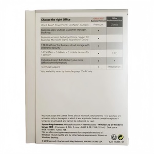 <span class=keywords><strong>Office</strong></span> <span class=keywords><strong>2019</strong></span> <span class=keywords><strong>Professional</strong></span> <span class=keywords><strong>Plus</strong></span> USB, Caja, Clave de Activación 100% Online, Paquete Completo, Envío Rápido - Product Image 4