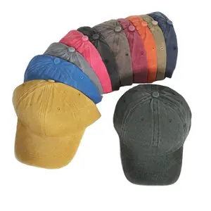 Gorra de béisbol personalizada al por mayor, gorra de béisbol en blanco de seis paneles, sombrilla de moda informal