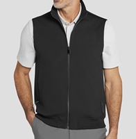 Gilet d'hiver imperméable pour homme, performance optimale, col montant, sans manches, style golf et décontracté, avec poches zippées
