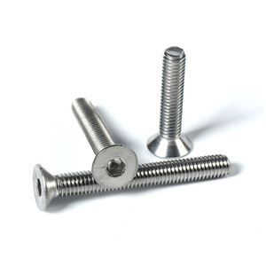 Tornillos de Cabeza Cónica de Acero Inoxidable M5 M6 M8 M10 M12 DIN7991 Clase 8.8 A2-70 para Uso en Construcción - Product Image 2