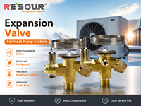 Vanne d'expansion thermique RESOUR TX2 TEX2 pour refroidisseur industriel, pompe à chaleur, vanne de réfrigération R404A R22, composant CVC