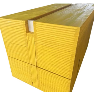 Panneau de coffrage jaune 3 plis avec colle E2, <span class=keywords><strong>contreplaqué</strong></span> mélaminé imperméable pour coffrage de construction - Product Image 6