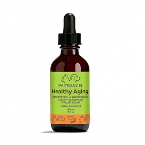 Gotas OEM para el Envejecimiento Saludable de Mascotas, Suplemento Antioxidante con Resveratrol para Perros y Gatos Mayores, Líquido para la Vitalidad Cognitiva, 60 ml - Product Image 6