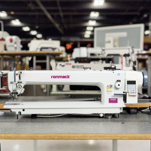 RONMACK RM-0356-D4 Industrial Flat-Bed Lock Single Long Arm Full Automatic <b>Walking</b> Foot Sewing <b>Machine</b> for Garment Factory - Product Image 2