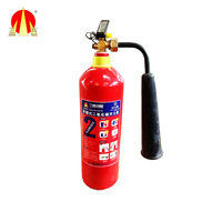 Extincteur portable au CO2 pour la suppression d'incendies au gaz naturel, taille personnalisable, accessoire d'équipement de lutte contre l'incendie ANSI