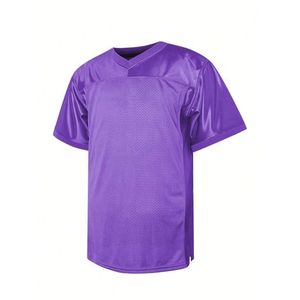 Maillot de football hip-hop personnalisé avec logo, coupe classique, style streetwear sportif - Product Image 1