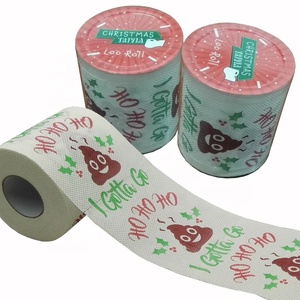 Damon-Tissu De Noël parodie imprimé <span class=keywords><strong>papier</strong></span> <span class=keywords><strong>toilette</strong></span> <span class=keywords><strong>blague</strong></span> - Product Image 5