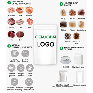 Rebanadas de pechuga de pato seca masticables con efecto refrescante hipoalergénico de un solo ingrediente natural al por mayor para mascotas - Product Image 2