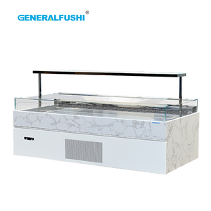 Vitrina Refrigerada Comercial GENERALFUSHI Ultra Ancha con Enchufe para Conservación de Pasteles <span class=keywords><strong>y</strong></span> Postres en Panaderías, Enfriamiento Silencioso - Product Image 5