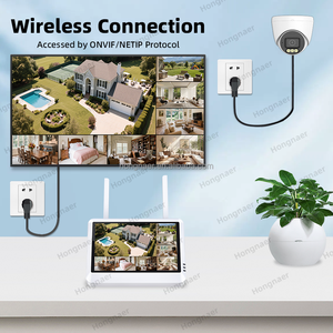 Station de base sans fil <span class=keywords><strong>WiFi</strong></span> Hongnaer H.265 avec audio bidirectionnel, 5MP, 8MP, 4K, 8 canaux, XMEye Pro, ICSee, <span class=keywords><strong>enregistreur</strong></span> vidéo réseau <span class=keywords><strong>NVR</strong></span> avec écran LCD 7 pouces - Product Image 4