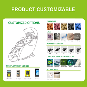 Silla de <span class=keywords><strong>Masaje</strong></span> Eléctrica de Lujo SL, Innovadora, Económica, con <span class=keywords><strong>Masaje</strong></span> Corporal Completo 3D 4D de Gravedad Cero, en Dubái - Product Image 2