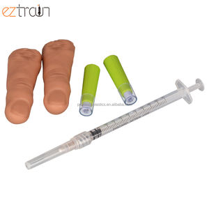 Modèle de test sanguin de piqûre de doigt pour le test de glucose de simulateur de mannequin de modèle de Silicone de Science médicale - Product Image 5