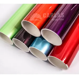 1.52*18M Used Cars Stickers Body Multicolor Super Glossy Metal Wrap Car Vinyl Wrapping Film Sticker Decal Sheet