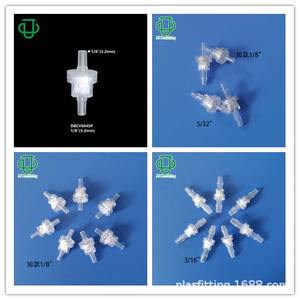 Válvula de Retención de Plástico Tipo Pico de Pato JUPlasfitting, Válvula Unidireccional de Baja Presión para Fluidos Ácidos y Básicos Débiles - Product Image 5