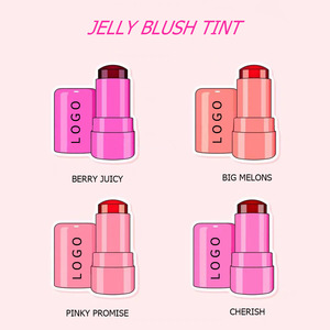 Logo Personnalisation Water Jelly Blush Lèvres et joues Jelly Blush Tint Jelly Stick Blush - Product Image 4