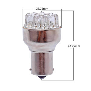 Luz de Freno y Direccional para Auto, 12 LED S25 1157, Doble Contacto BAY15D BA15D OLIVER, 5W - Product Image 2