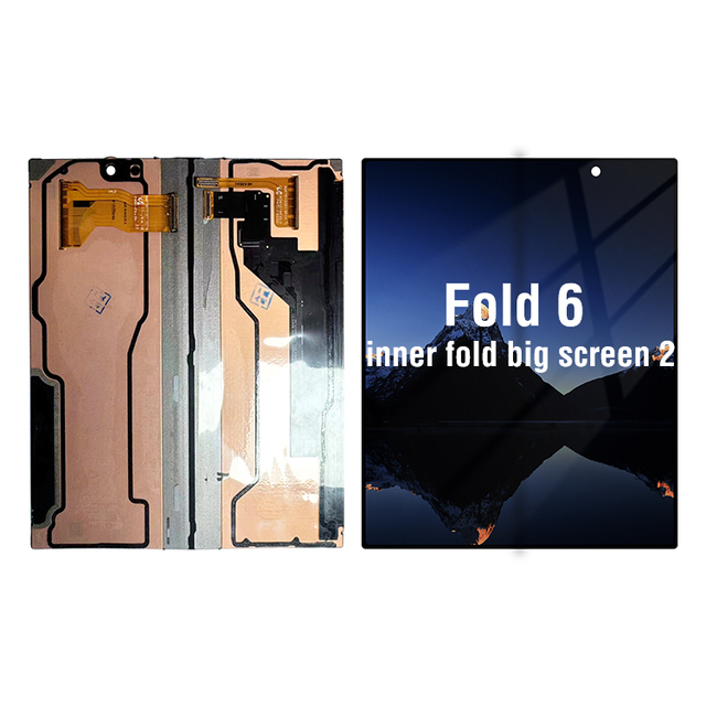 Inner Fold Big LCD Replacement for Samsung Galaxy Z Fold 6 Screen Display No Frame Original OLED Digitizer Assembly Pantalla