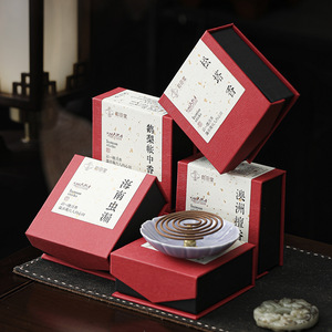 Incienso de Sándalo en Espiral para Interiores, Aroma Duradero de 4 Horas, en Caja - Product Image 2