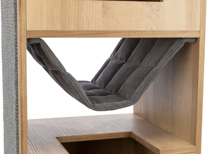 YOUME - Hamaca Acolchada de Estilo Urbano Moderno con Cojín Reversible, 105 cm de Altura, Certificación ISO y BSCI - Product Image 5