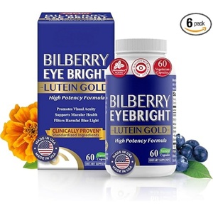 Suplemento Dietético de Arándanos, Eyebright y Luteína Gold de Marca Privada OEM, Fórmula Personalizada, Empaque Personalizado para el Apoyo a la Salud <span class=keywords><strong>Ocular</strong></span> - Product Image 1