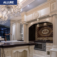 Meubles de cuisine Allure Natural Millwork Island White Wall Manufacturers : Armoires de base sous évier durables, modernes et luxueuses