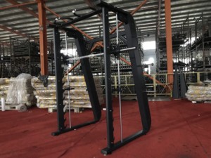 Macchina Multifunzionale per Allenamento Muscolare Completo, Attrezzatura da Palestra Commerciale, Tubo Standard <span class=keywords><strong>BS</strong></span> da 3,0 mm, Smith Machine - Product Image 6