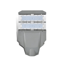 Lampadaires LED modulaires carrés 200W SMD303 efficaces pour routes municipales, encastrés, AC 220V