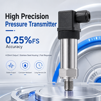 High Accuracy 0.25%FS Pressure Transmitter 4-20mA Output 316L Stainless Steel Industrial Pressure Sensor
