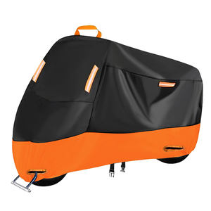 Nouvelle couverture de moto tout temps 210D/<span class=keywords><strong>420D</strong></span> Protection contre la poussière UV intérieure/extérieure avec pare-soleil et sac étanche emballé - Product Image 6