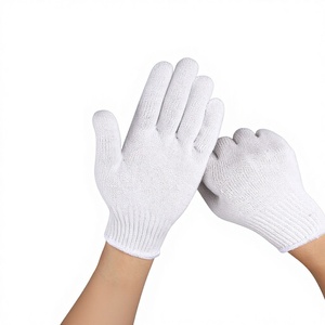 Gants en coton cryptés Conley, vente en gros d'usine, résistants à l'usure, haute teneur en coton, 600g, fil blanc, antidérapants, de protection - Product Image 1
