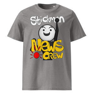 Camiseta de uniforme de reportero de Stickman News para hombre, para todos - Product Image 1
