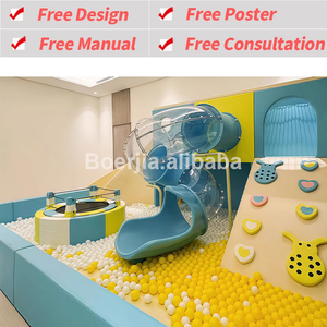 Equipo de Juegos Interior Multiactividad para Niños con Lanzadores de Bolas Suaves y Torre de Escalada para Centros de Juego - Product Image 2
