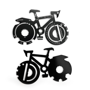 Bền thép không gỉ tùy chỉnh logo 20 trong 1 đa chức năng EDC tiện ích xe đạp công cụ kinh doanh Thẻ quà tặng - Product Image 1