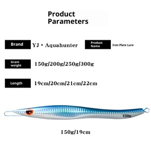 Nouvelle leurre artificielle rigide imprimée en plaque de fer, avec pointe de plomb, entièrement lumineuse, pour jigging rapide et mouvement lent, pour pêche en eau salée - Product Image 3
