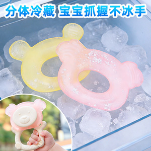 Bear-shaped Water-filled Teether Food-grade <b>Silicone</b> 0-24 Months Baby Teething Toy - Product Image 3