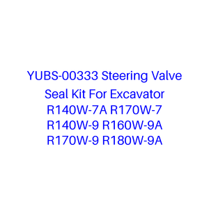 ชุดซีลวาล์วพวงมาลัย YUBS-00333 สำหรับรถขุดรุ่น R140W-7A R170W-7 R140W-9 R160W-9A R170W-9 R180W-9A - Product Image 1