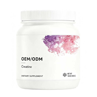 Créatine monohydrate micronisée en poudre pour la force, l'endurance et la masse musculaire maigre, complément alimentaire pour la musculation, 90 portions
