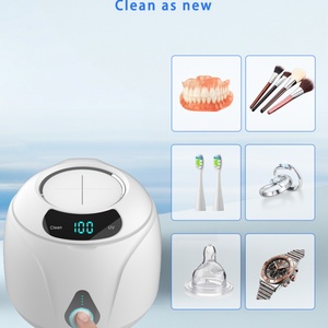 Limpiador Ultrasónico Portátil para el Hogar con Función UV, Nuevo Modelo para Limpieza Dental, Joyería, Cepillos de Dientes y Gafas - Product Image 2