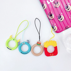 Cute Cartoon Mobile <strong>Phone</strong> Silicone <strong>Phone</strong> <strong>Lanyard</strong> <strong>for</strong> Mobile <strong>Phone</strong> - Product Image 3