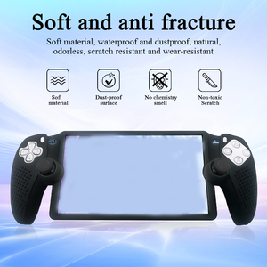 Custodia antiscivolo protettiva antipolvere per il <span class=keywords><strong>portale</strong></span> per le stazioni di gioco porta Console di copertura per la pelle custodia in Silicone - Product Image 2